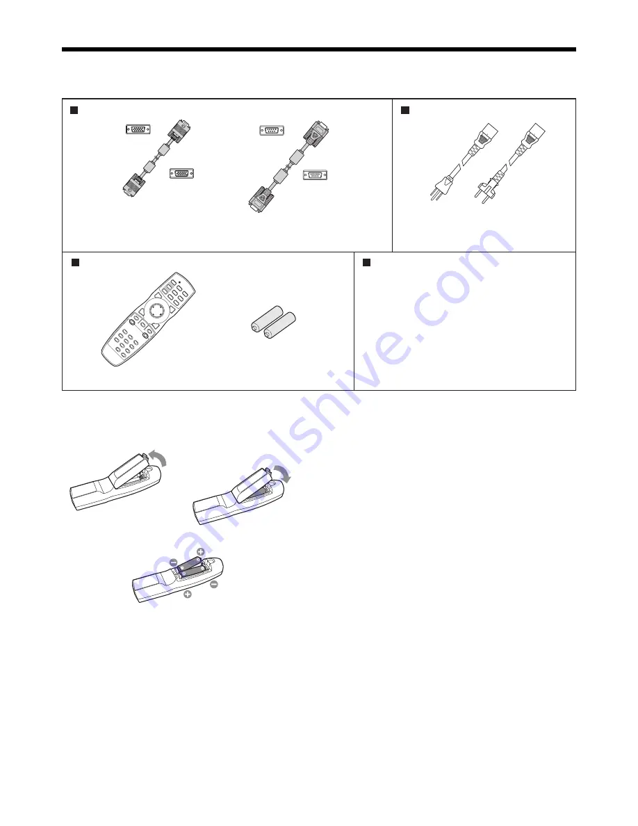 Mitsubishi Electric DLP XD8100U User Manual Download Page 6