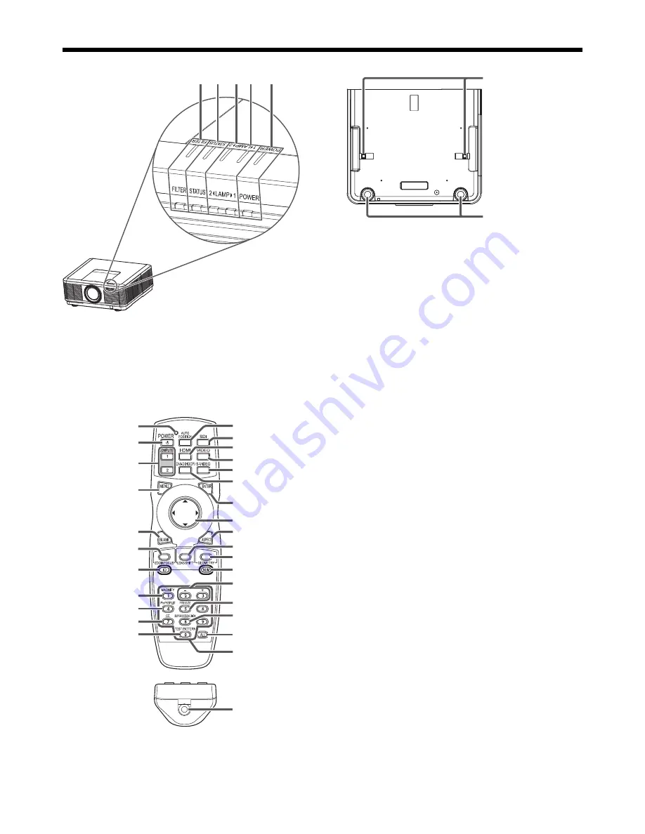 Mitsubishi Electric DLP XD8100U Скачать руководство пользователя страница 8