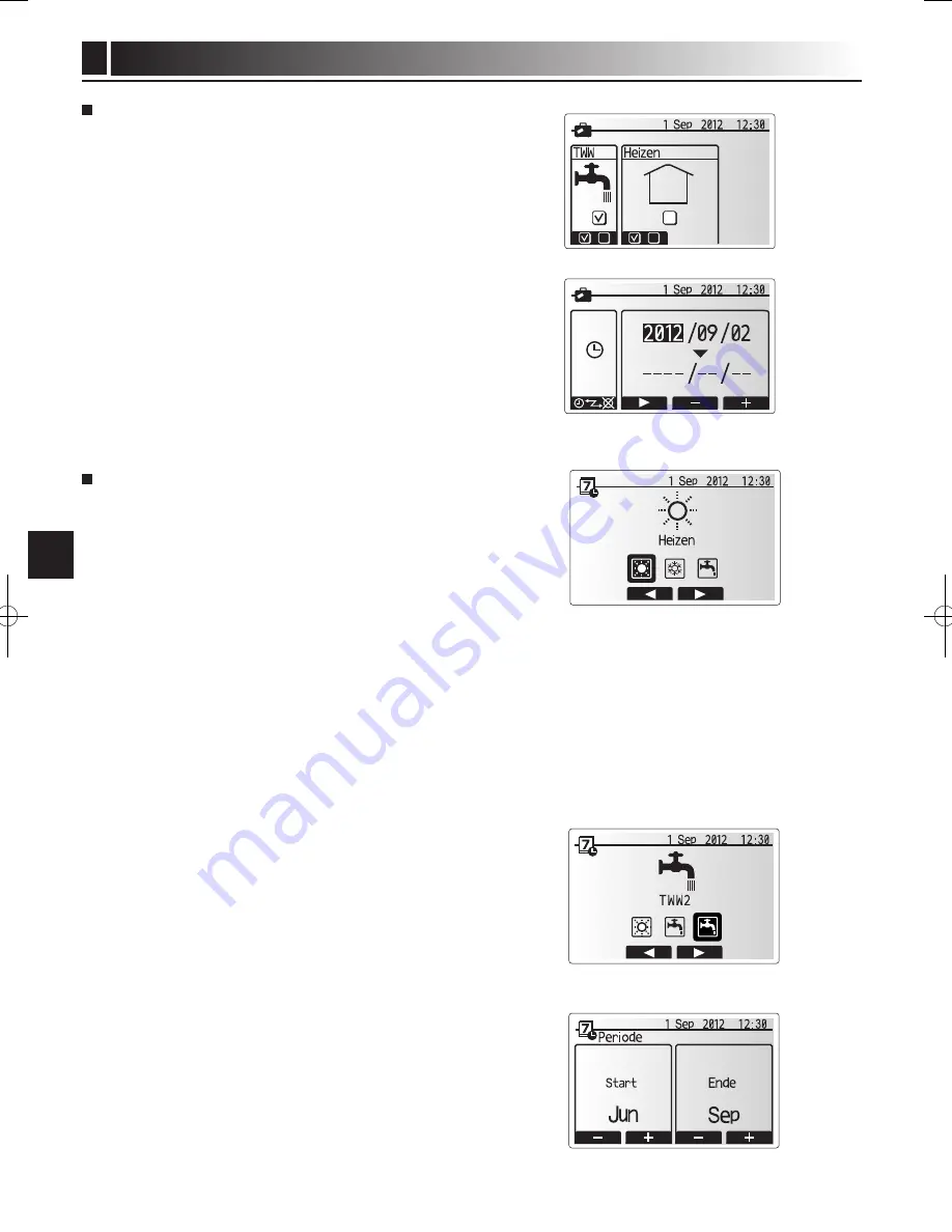 Mitsubishi Electric ecodan EHPT20X- VM2HB Operation Manual Download Page 30