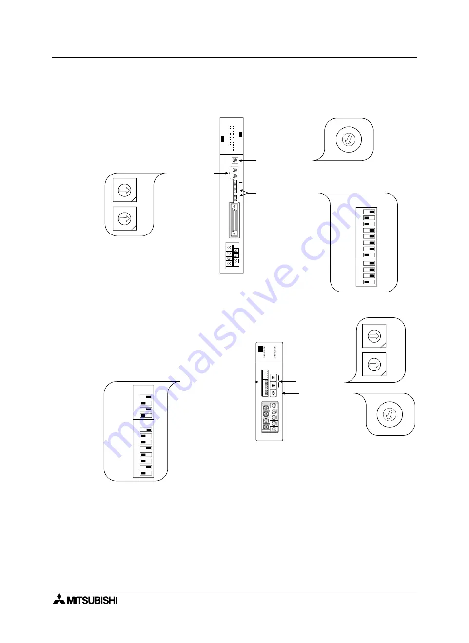 Mitsubishi Electric F920GOT-BBD-K-E Hardware Manual Download Page 240