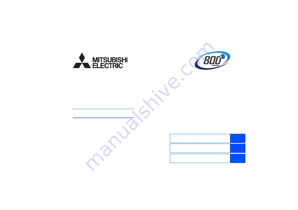 Mitsubishi Electric FR-A8AR Instruction Manual Download Page 1