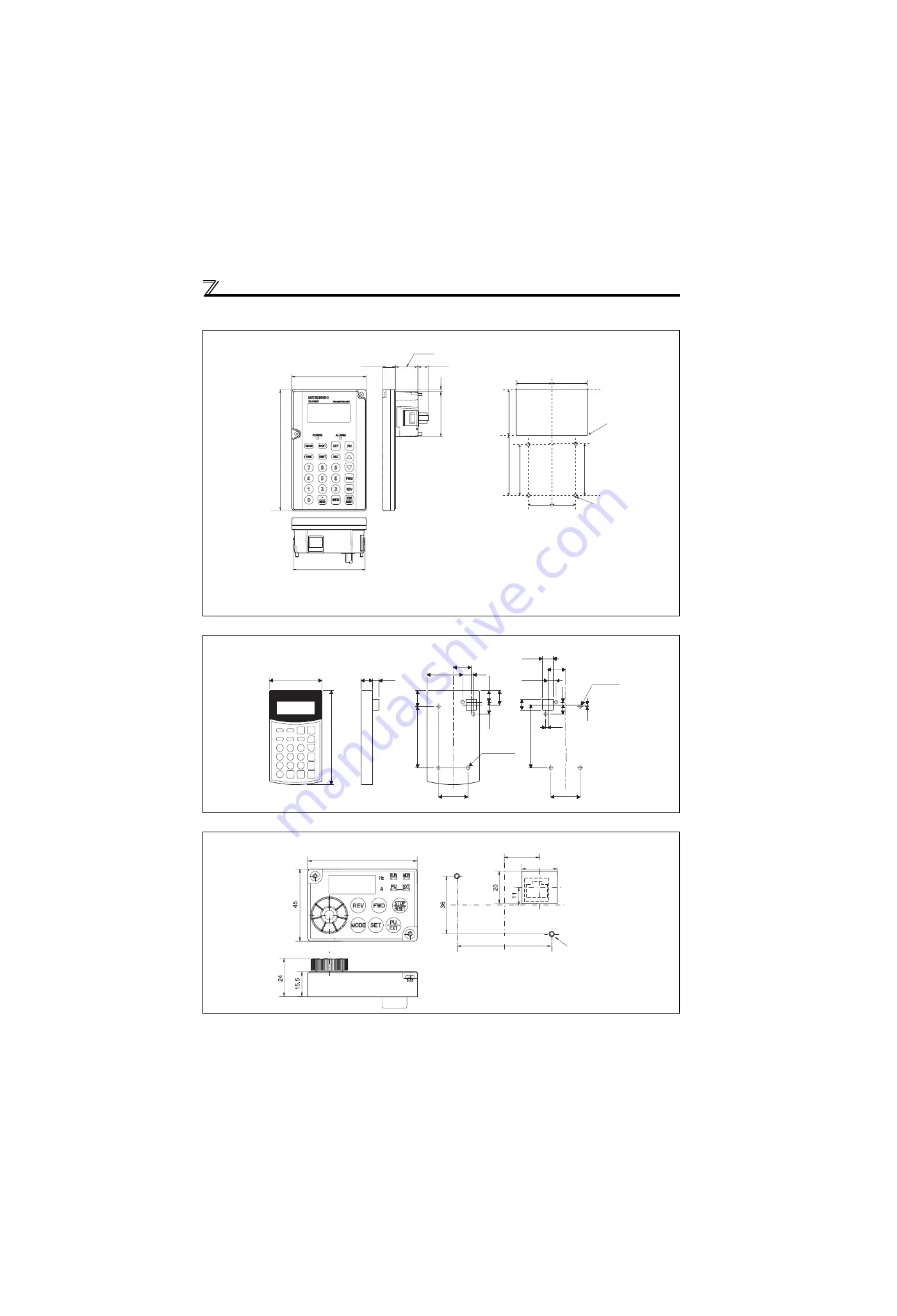 Mitsubishi Electric FR-D700 Series Instruction Manual Download Page 282