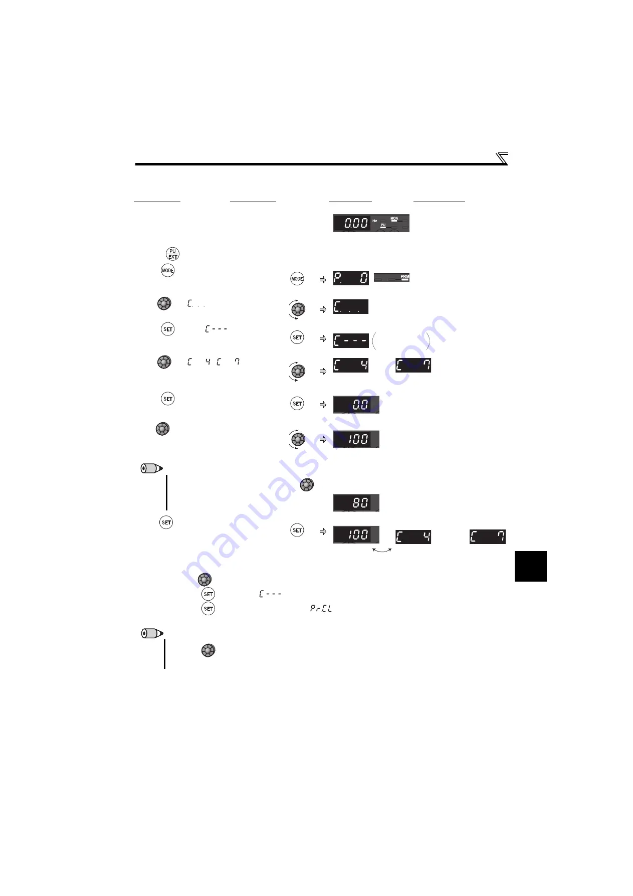 Mitsubishi Electric FR-D710W-0.1K Instruction Manual Download Page 159