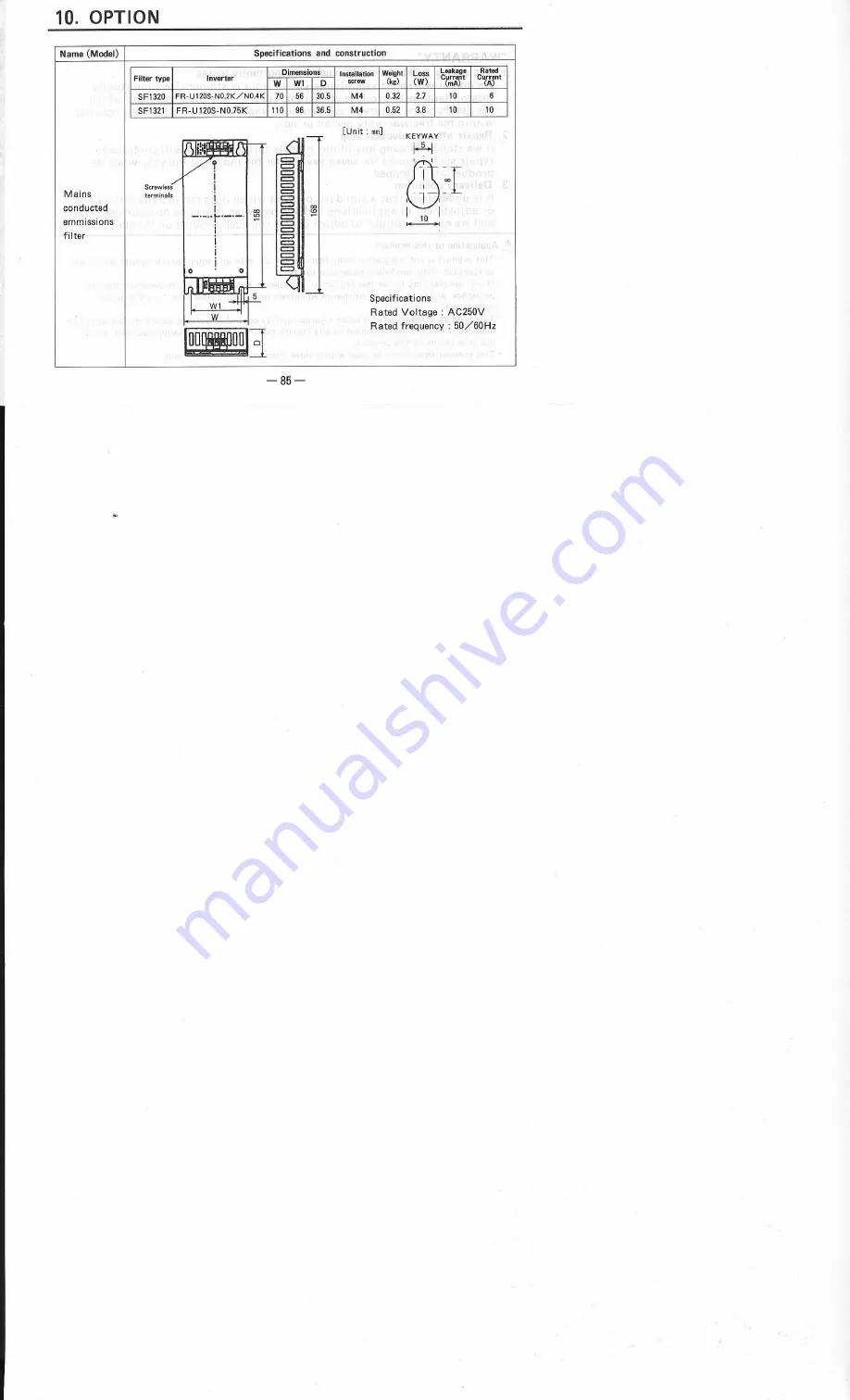 Mitsubishi Electric Freqrol FR-U120S-EC Скачать руководство пользователя страница 102