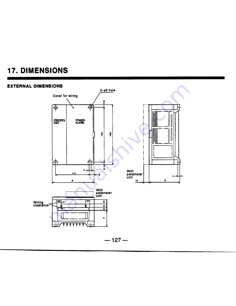 Mitsubishi Electric Freqrol Z024-UL Скачать руководство пользователя страница 133