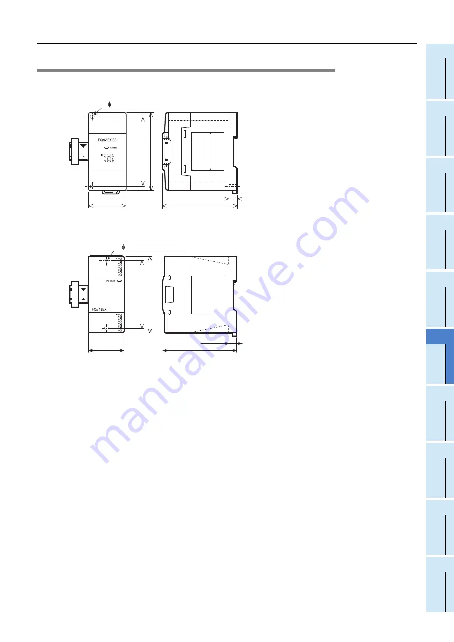 Mitsubishi Electric FX2N-16E series User Manual Download Page 265