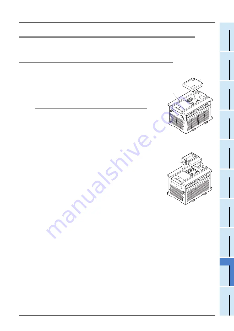 Mitsubishi Electric FX2N-16E series User Manual Download Page 319