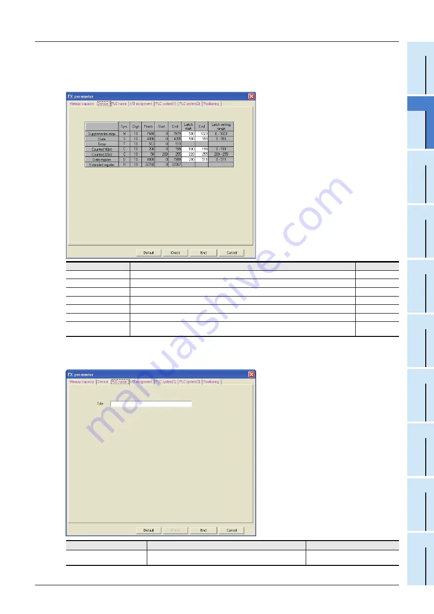 Mitsubishi Electric FX3G SERIES Programming Manual Download Page 57