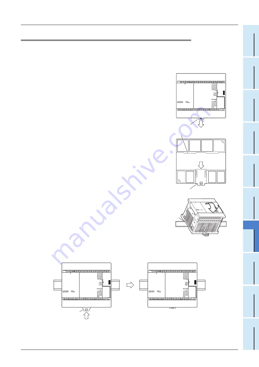 Mitsubishi Electric FX3S-10M series Скачать руководство пользователя страница 61