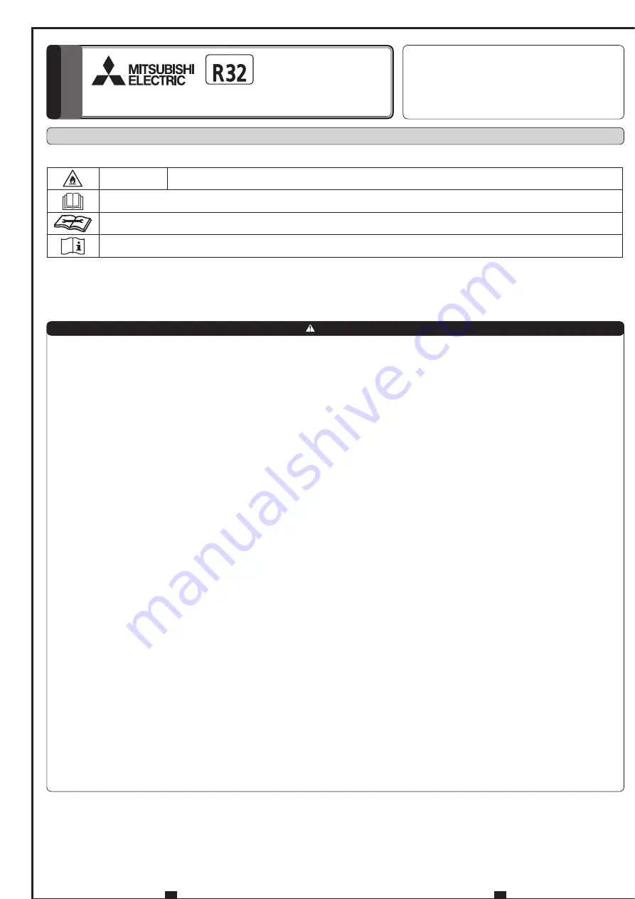 Mitsubishi Electric JG79J380H13 Скачать руководство пользователя страница 1