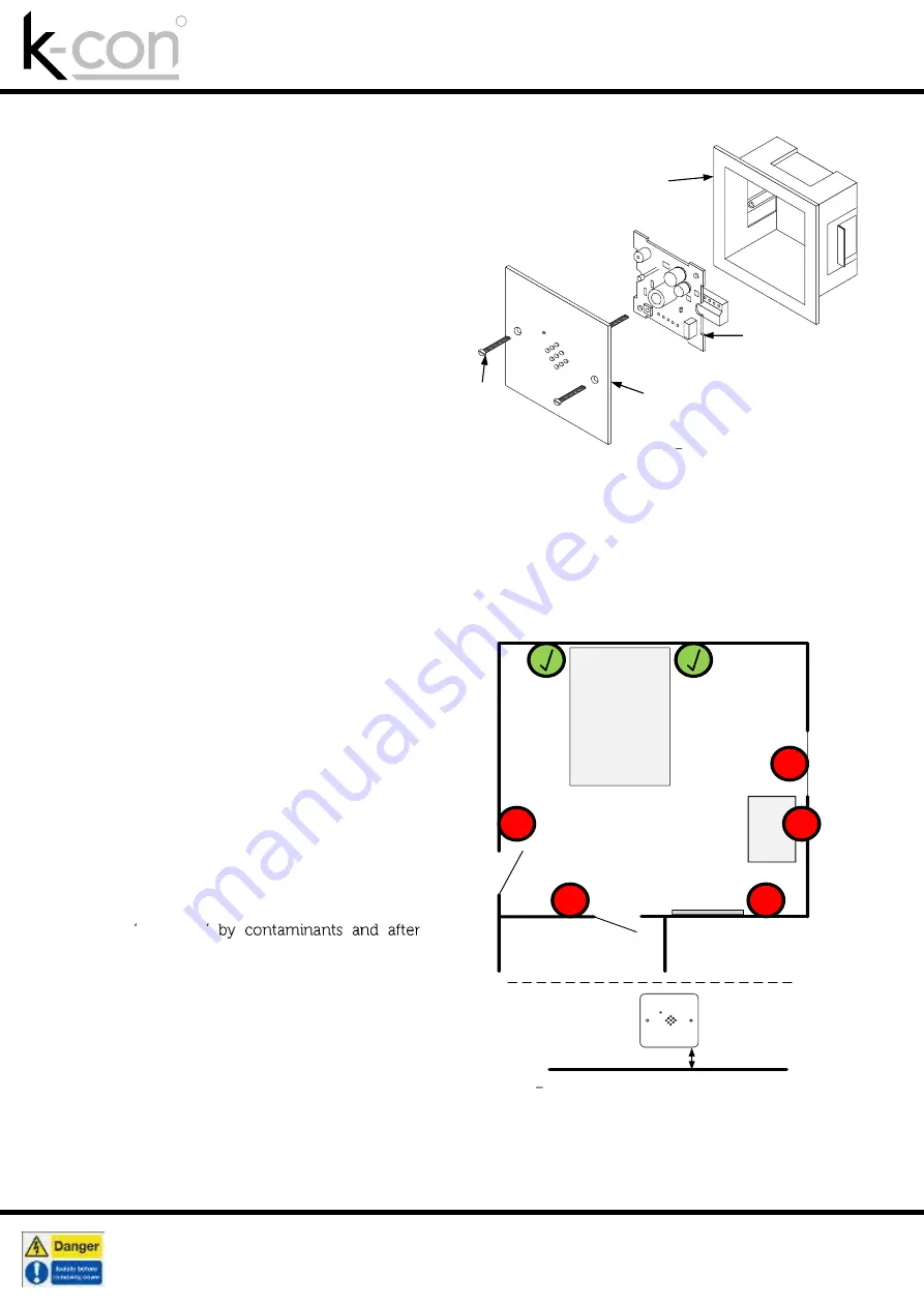 Mitsubishi Electric k-con KSGD-01WS-B Installation And Operation Manual Download Page 8