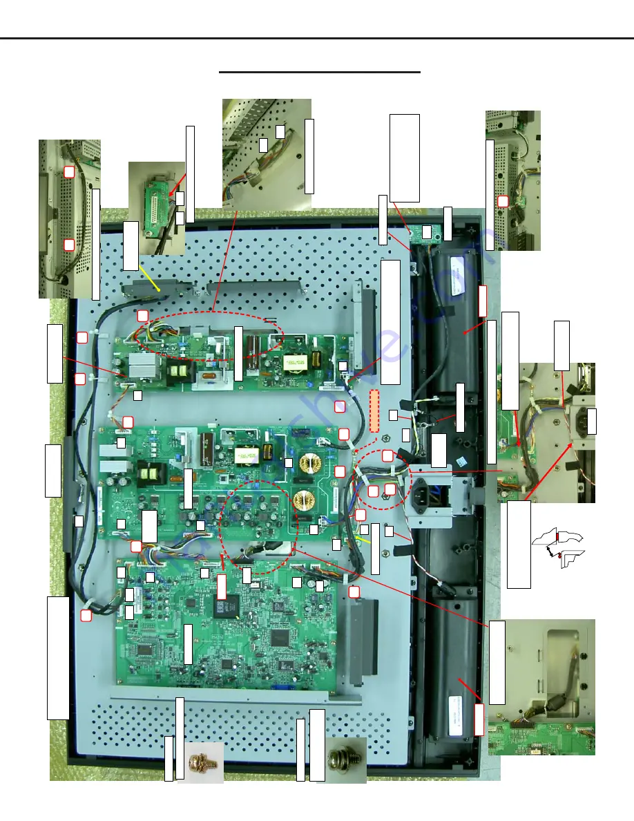 Mitsubishi Electric LT-3280 Service Manual Download Page 23