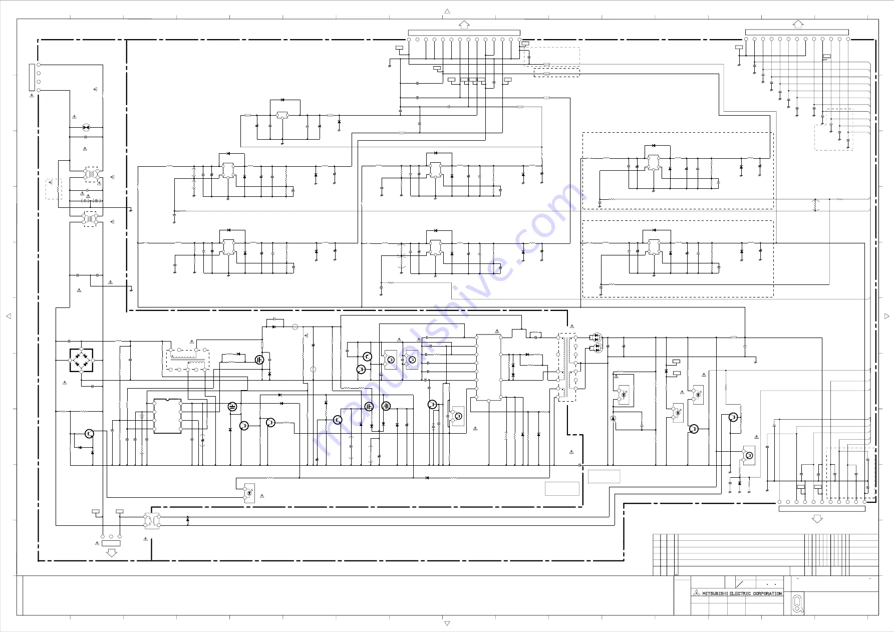 Mitsubishi Electric LT-3280 Service Manual Download Page 57