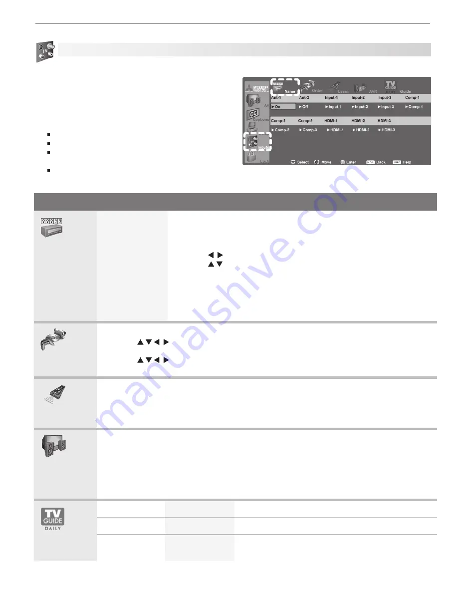 Mitsubishi Electric LT-40133 Owner'S Manual Download Page 45