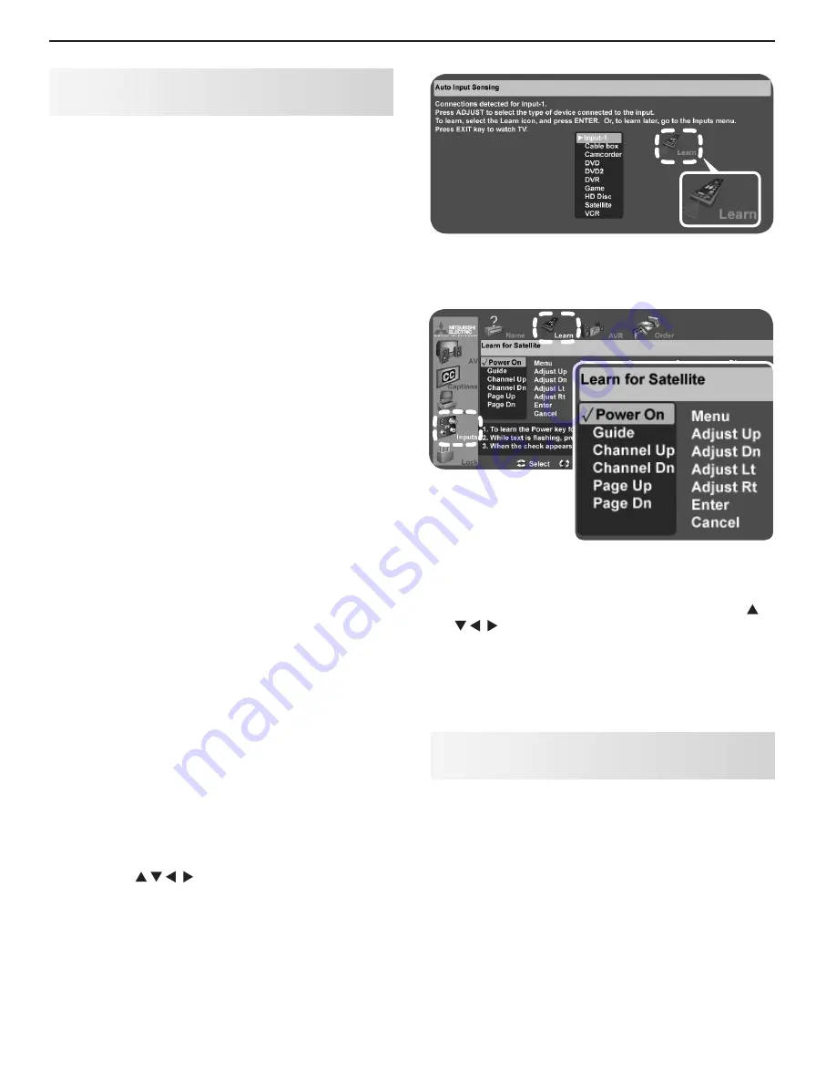 Mitsubishi Electric LT-40133 Owner'S Manual Download Page 52