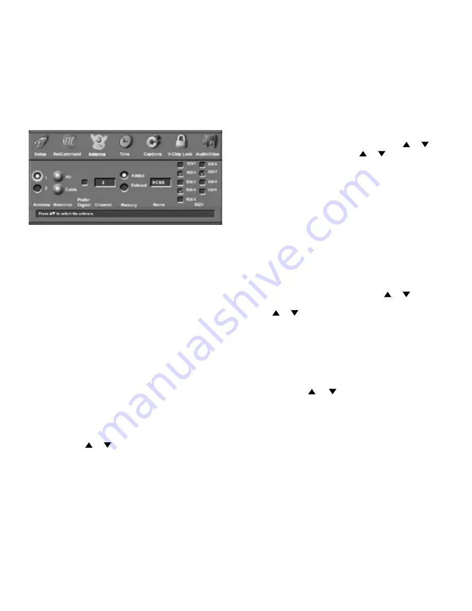 Mitsubishi Electric MEDALLION WS-55615 Owner'S Manual Download Page 60