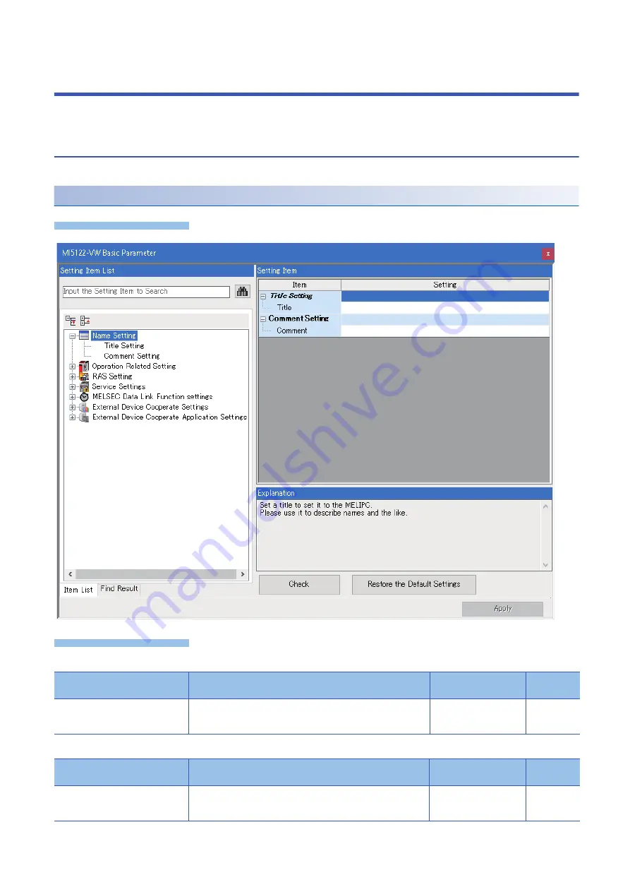 Mitsubishi Electric MELIPC MI5000 Series Скачать руководство пользователя страница 164