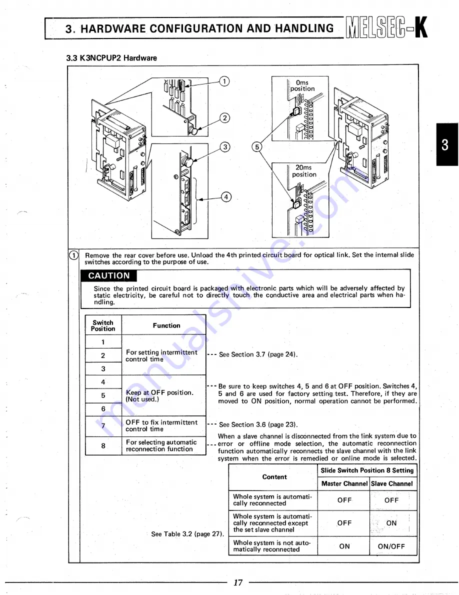 Mitsubishi Electric melsec-k Instruction Manual Download Page 18