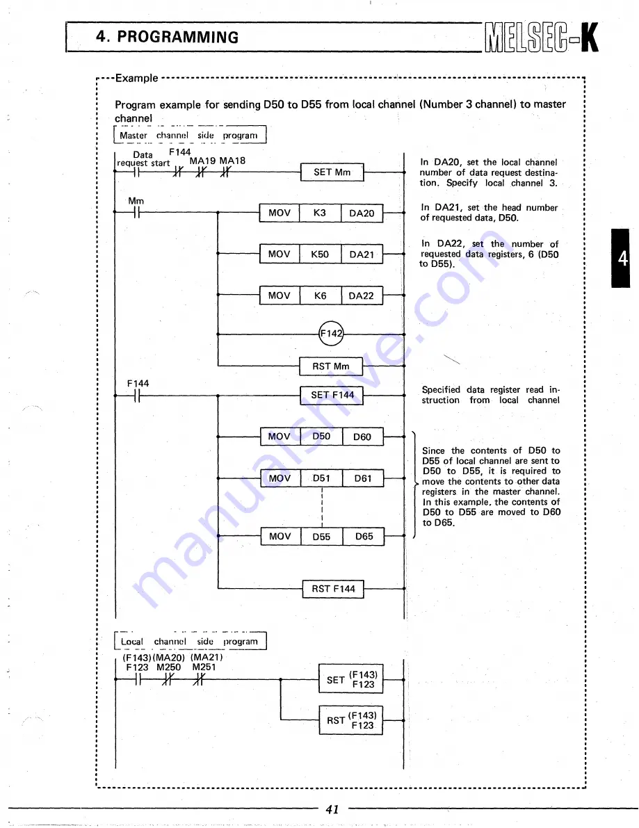 Mitsubishi Electric melsec-k Скачать руководство пользователя страница 42