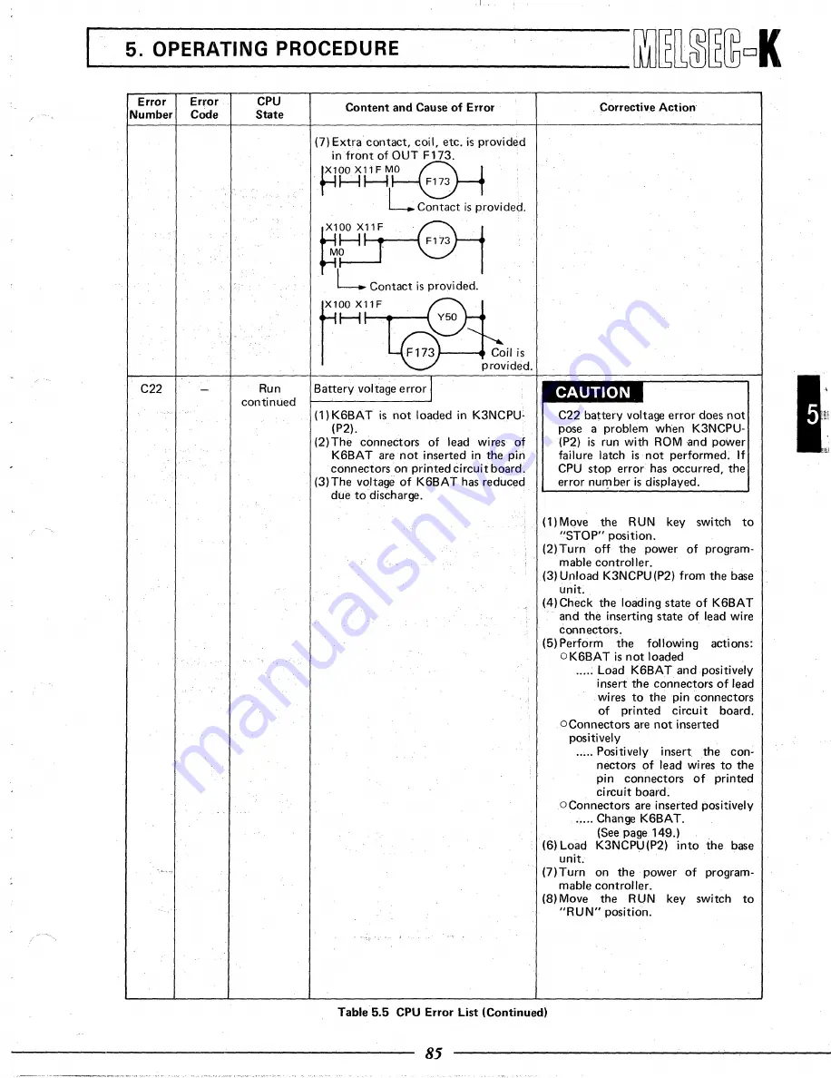 Mitsubishi Electric melsec-k Instruction Manual Download Page 86