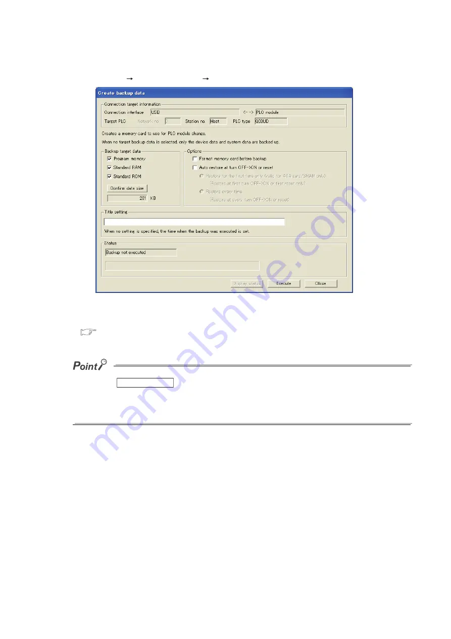 Mitsubishi Electric melsec q00ucpu User Manual Download Page 303