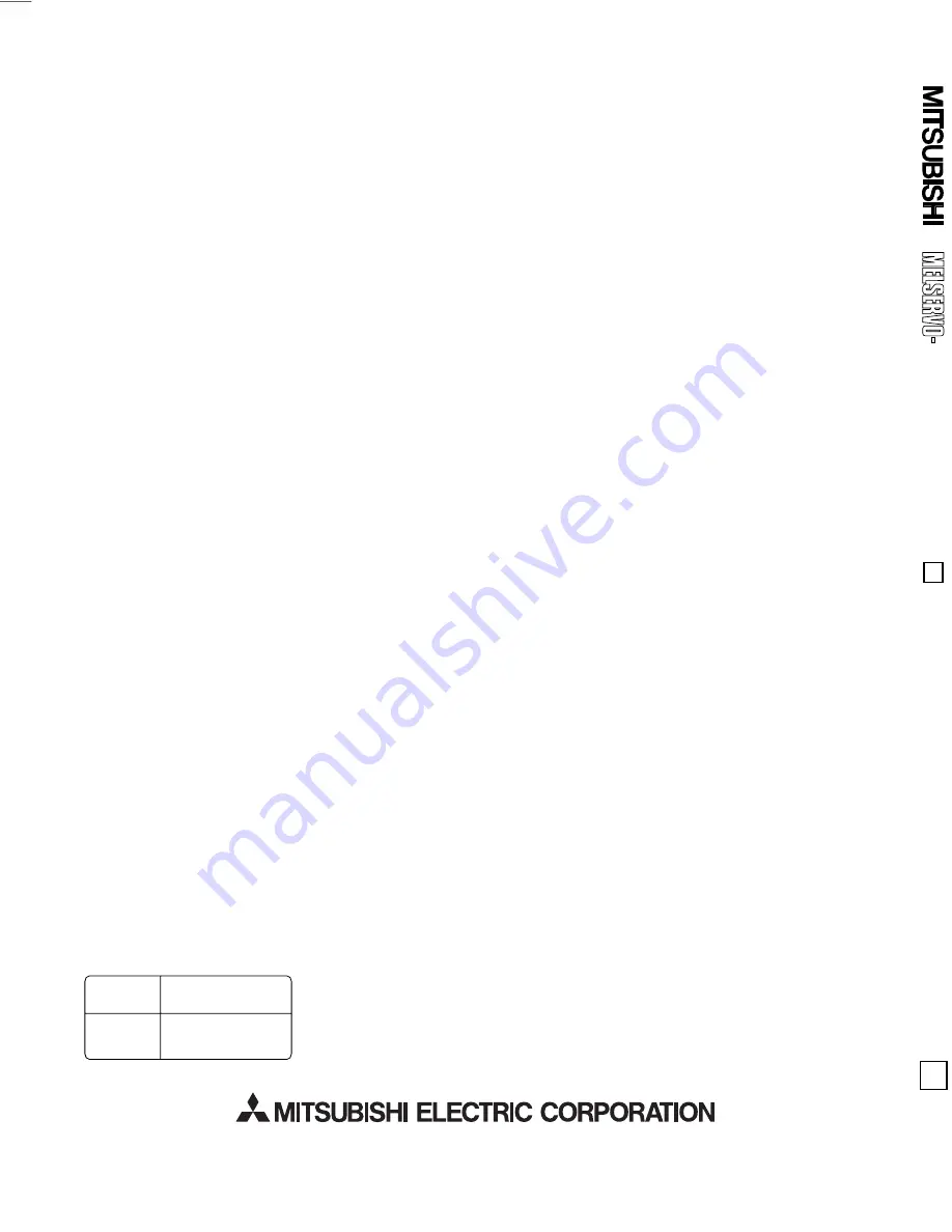 Mitsubishi Electric Melservo MR-J3- 350B4 Скачать руководство пользователя страница 408