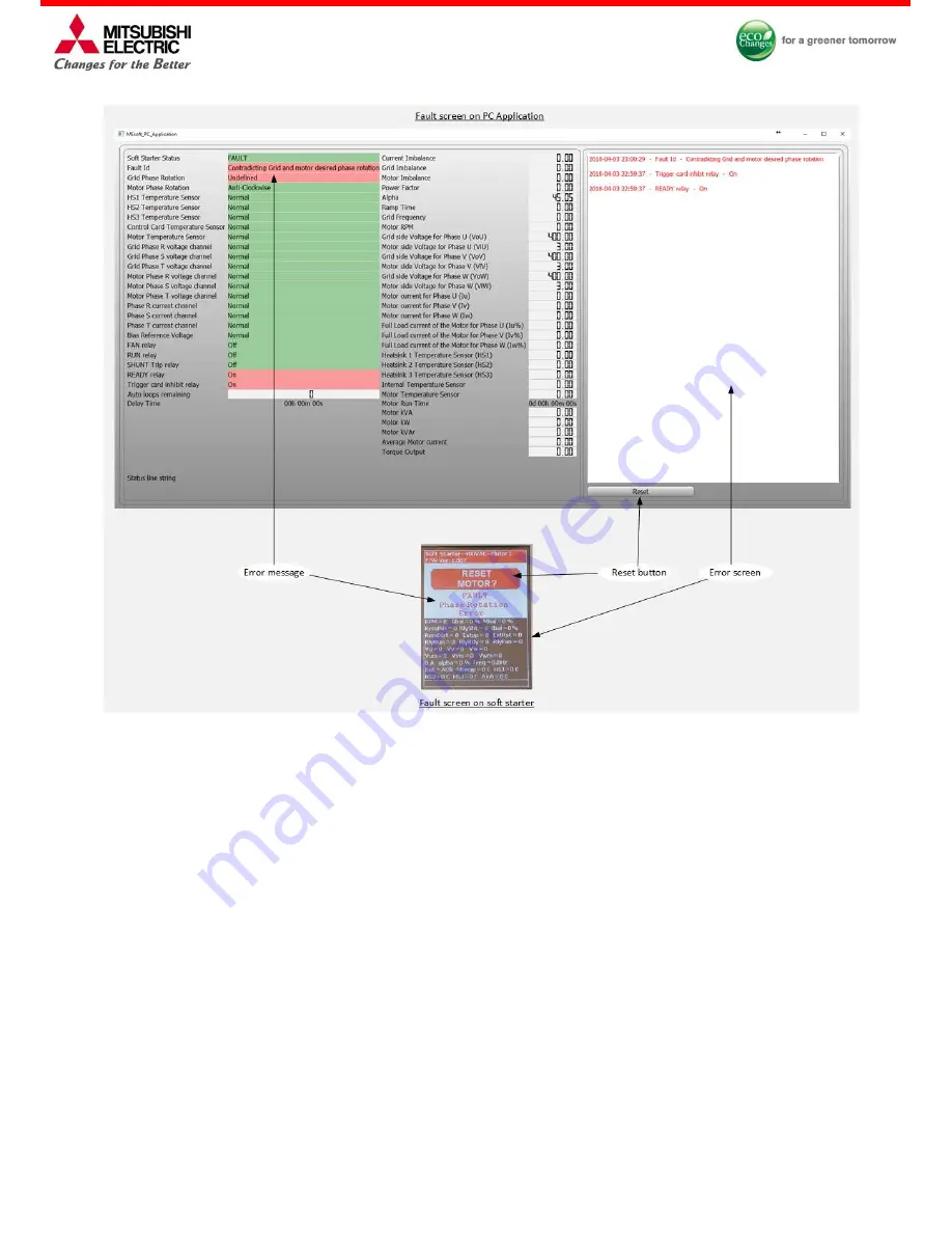 Mitsubishi Electric MEsoftstart/I00 Users, Installation & Instruction Manual Download Page 97