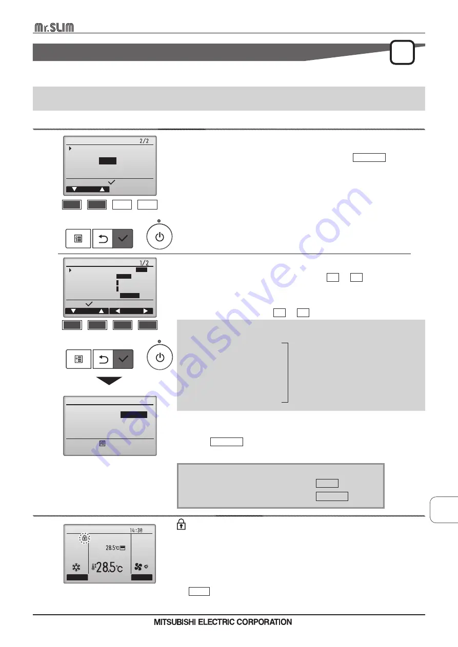 Mitsubishi Electric Mr.Slim MA Series Скачать руководство пользователя страница 31