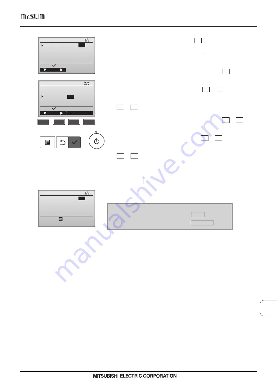 Mitsubishi Electric Mr.Slim MA Series Скачать руководство пользователя страница 39