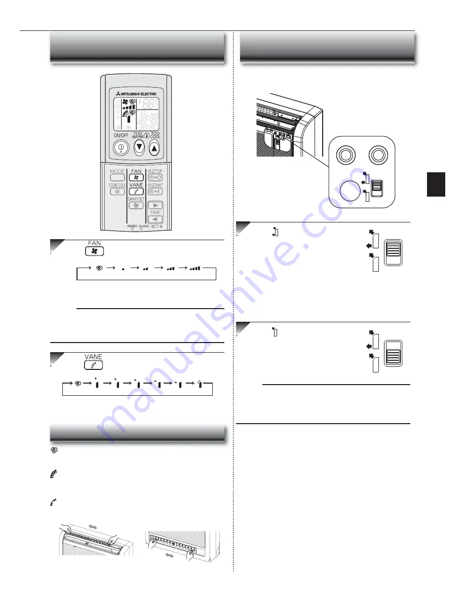 Mitsubishi Electric Mr. Slim MFZ-KA09NA Operating Instructions Manual Download Page 7