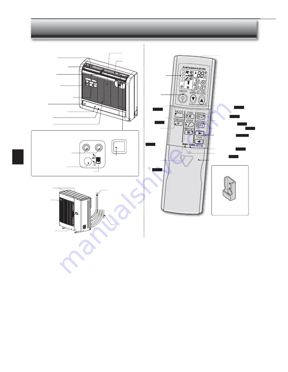 Mitsubishi Electric Mr. Slim MFZ-KA09NA Operating Instructions Manual Download Page 24