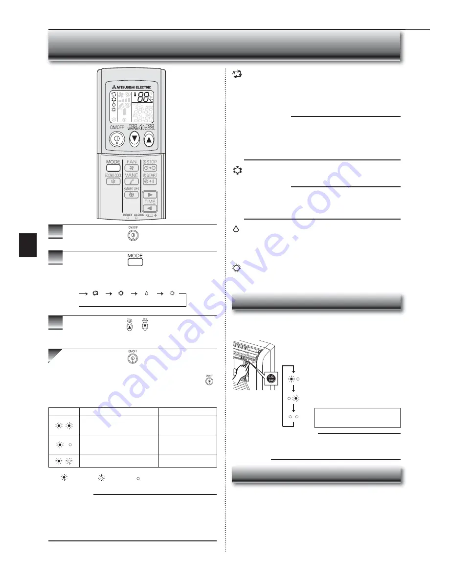 Mitsubishi Electric Mr. Slim MFZ-KA09NA Operating Instructions Manual Download Page 26