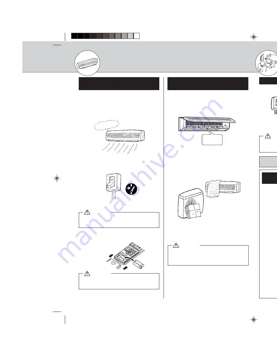 Mitsubishi Electric Mr.Slim MSH24WN Скачать руководство пользователя страница 21