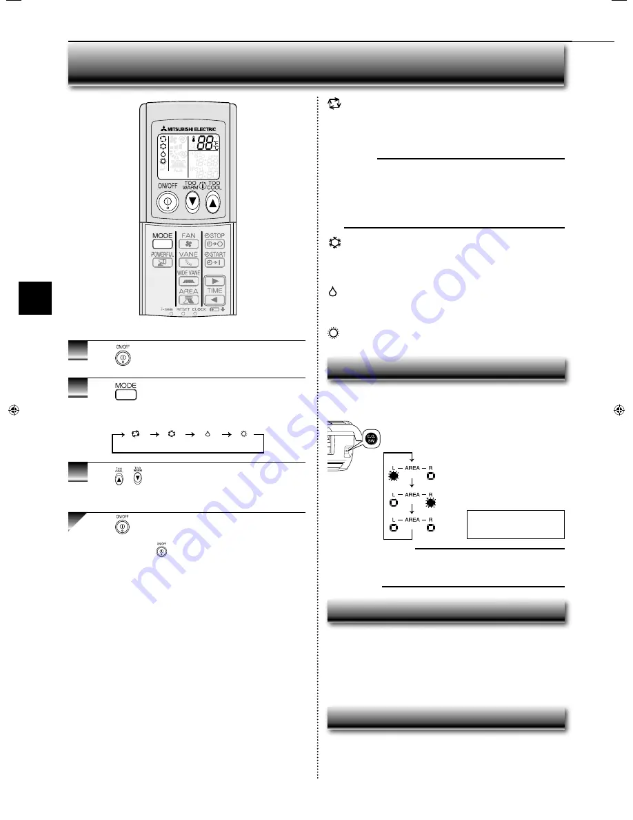 Mitsubishi Electric Mr. Slim MSZ-FD09NA Скачать руководство пользователя страница 18