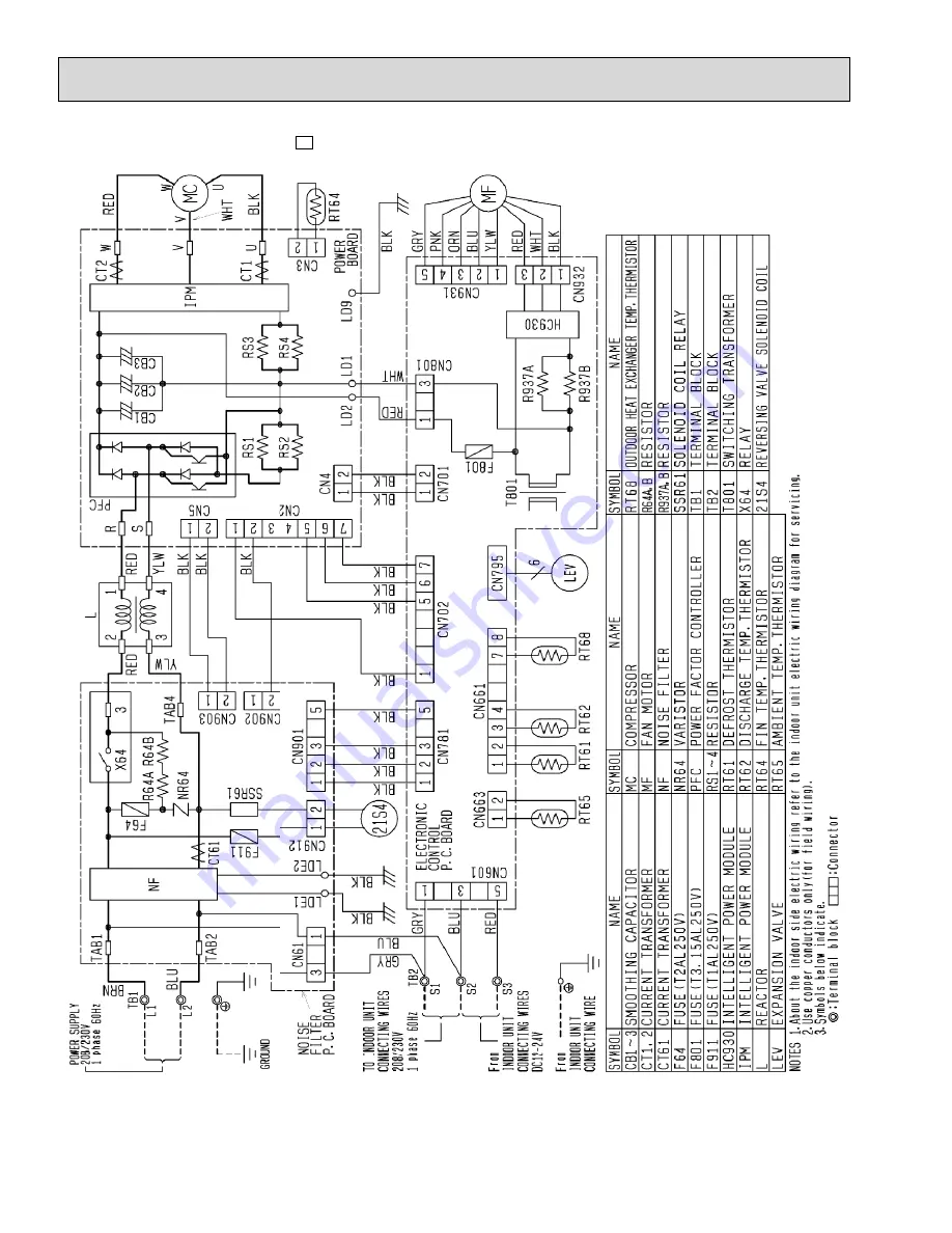 Mitsubishi Electric Mr.Slim MUZ-A17NA Service Manual Download Page 14