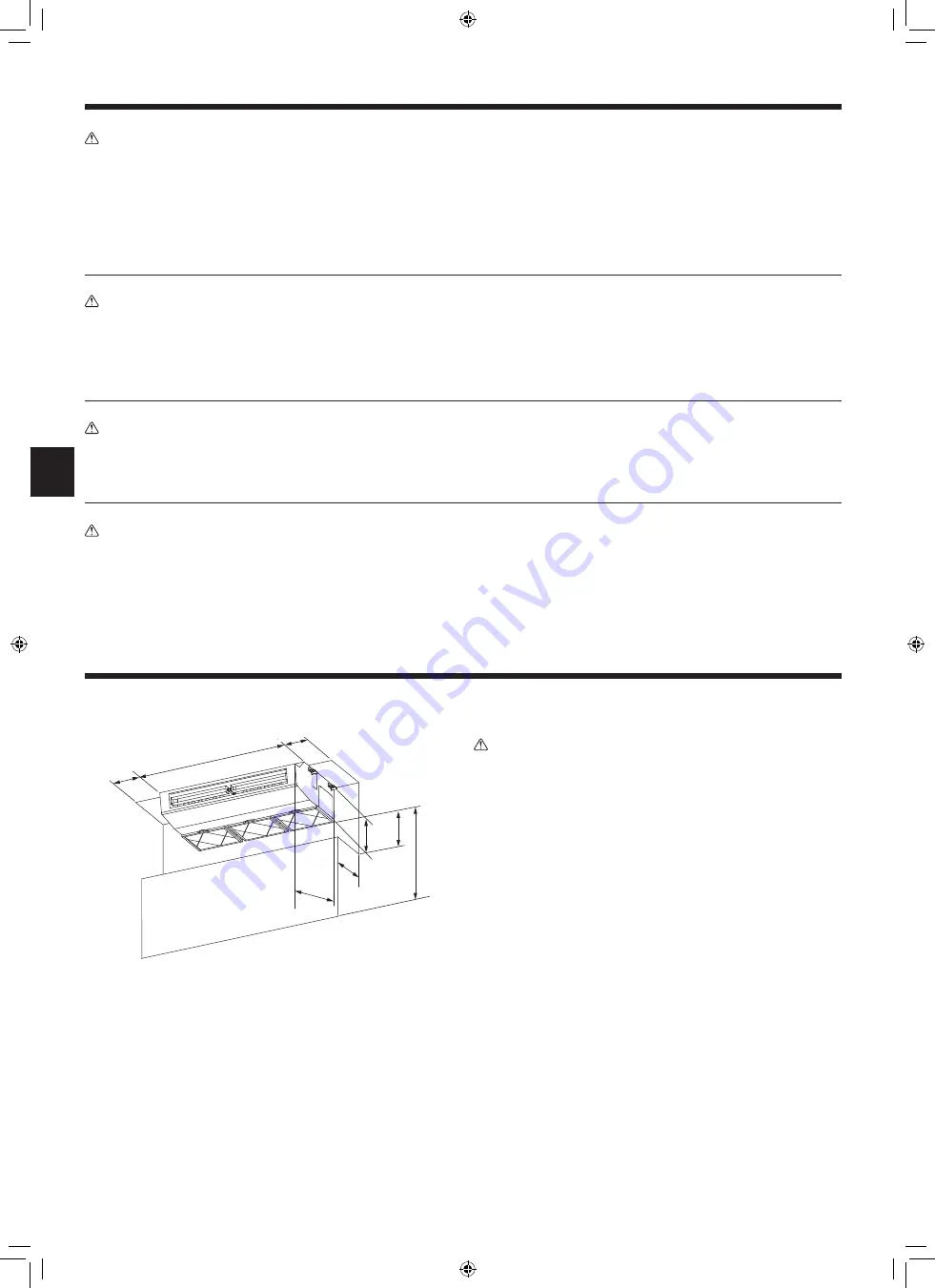 Mitsubishi Electric Mr.Slim PCA-M-HA Series Installation Manual Download Page 4