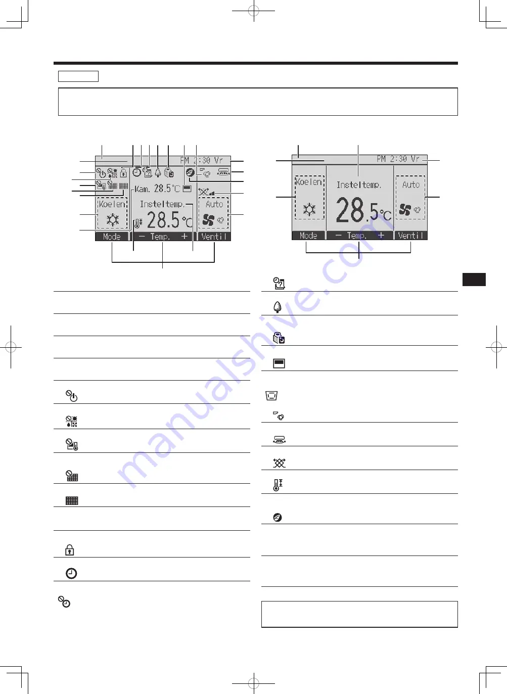 Mitsubishi Electric Mr.SLIM PEAD-M100JA2 Operation Manual Download Page 5