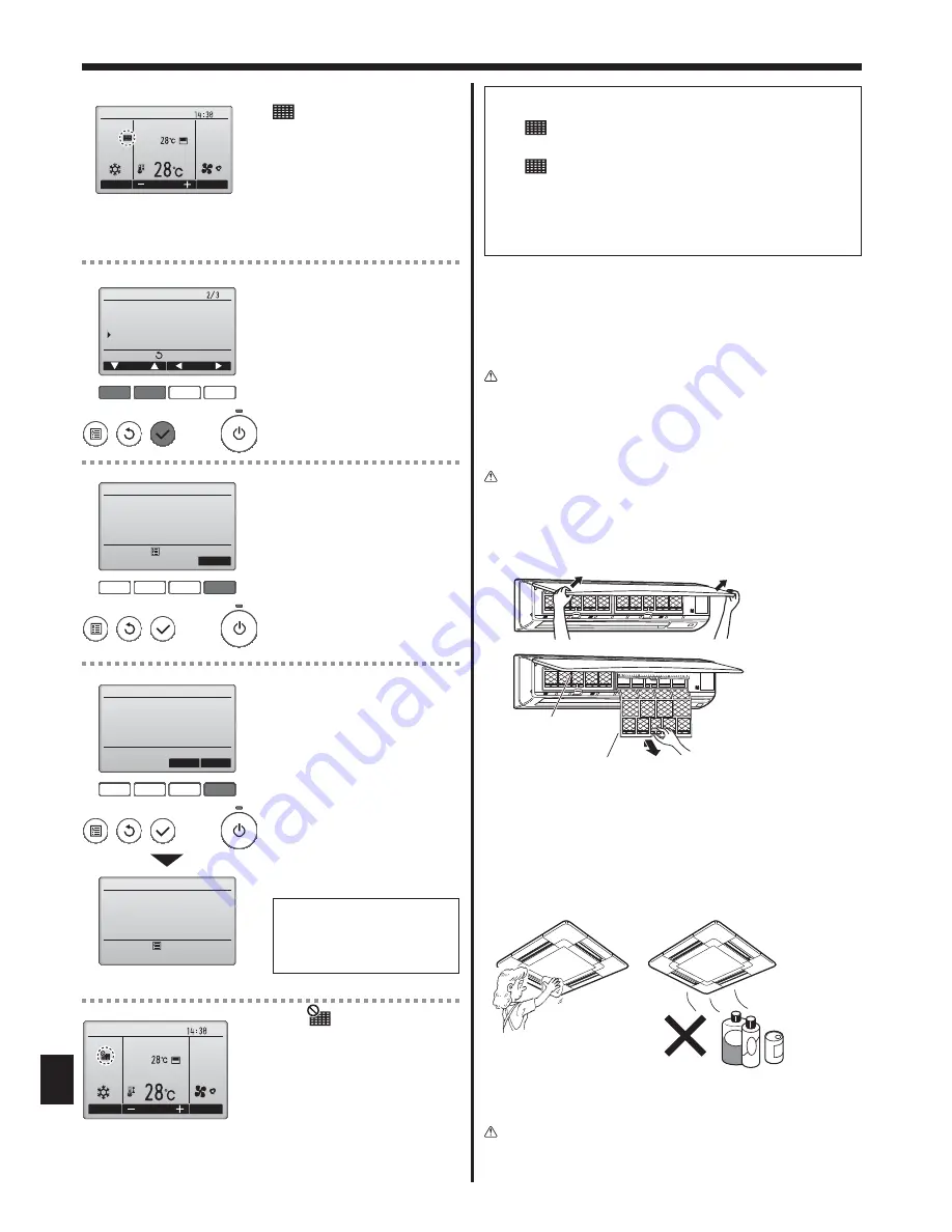 Mitsubishi Electric Mr. Slim PKA-RP100KAL Operation Manual Download Page 21