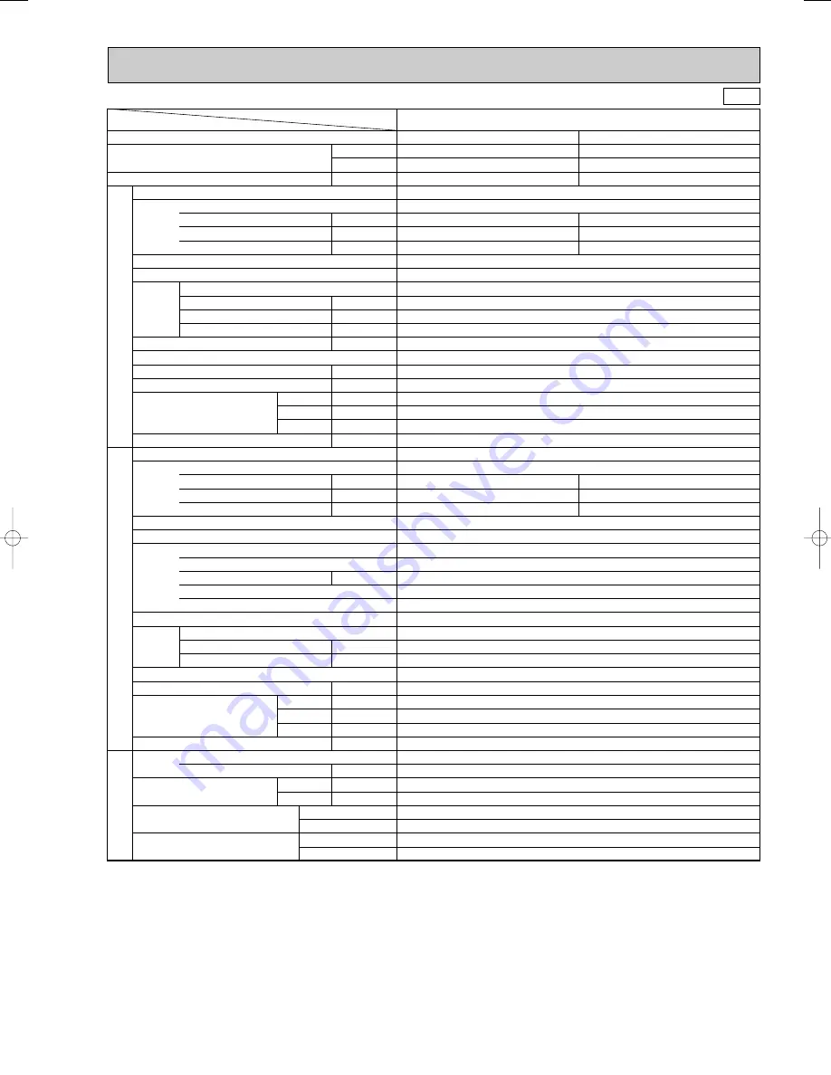 Mitsubishi Electric Mr.SLIM PKH-2.5FKA Technical & Service Manual Download Page 9