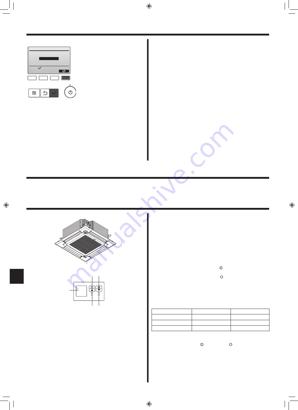 Mitsubishi Electric Mr.Slim PL-M100 EA Operation Manual Download Page 14