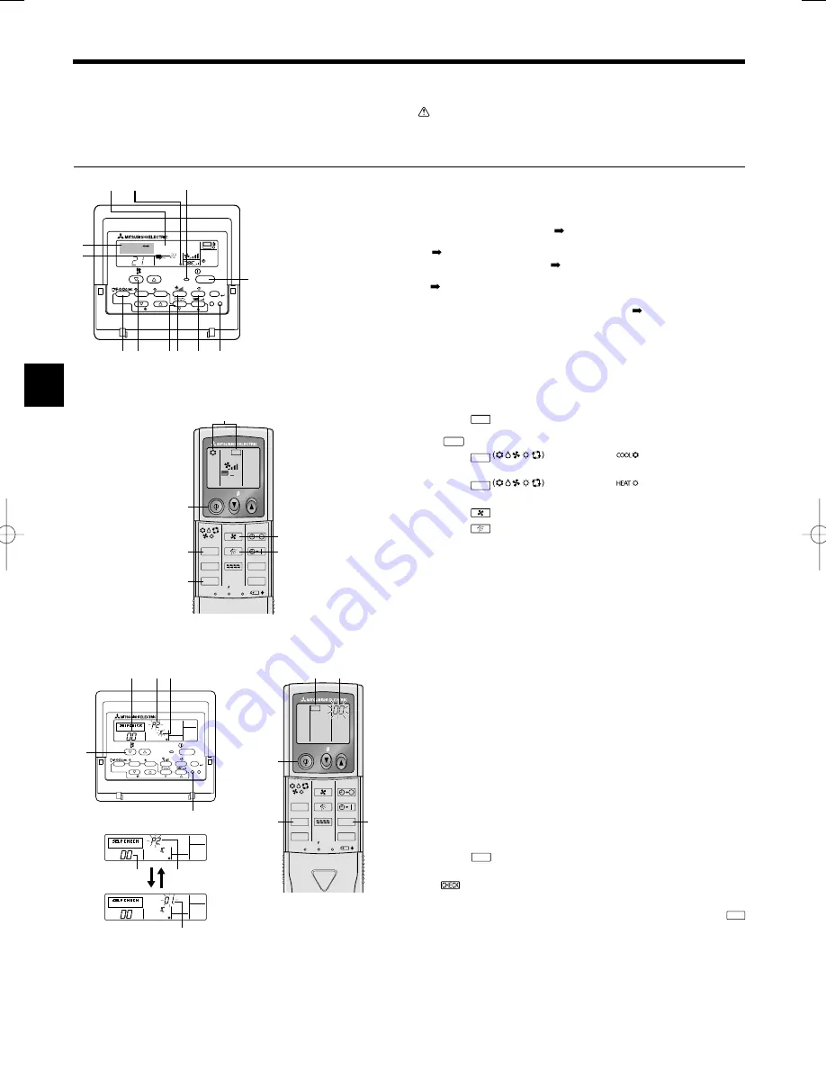 Mitsubishi Electric Mr.Slim PLA-RP-BA Series Скачать руководство пользователя страница 14