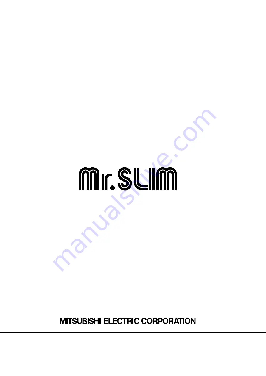 Mitsubishi Electric Mr.SLIM PSA-RP100KA Service Manual Download Page 30