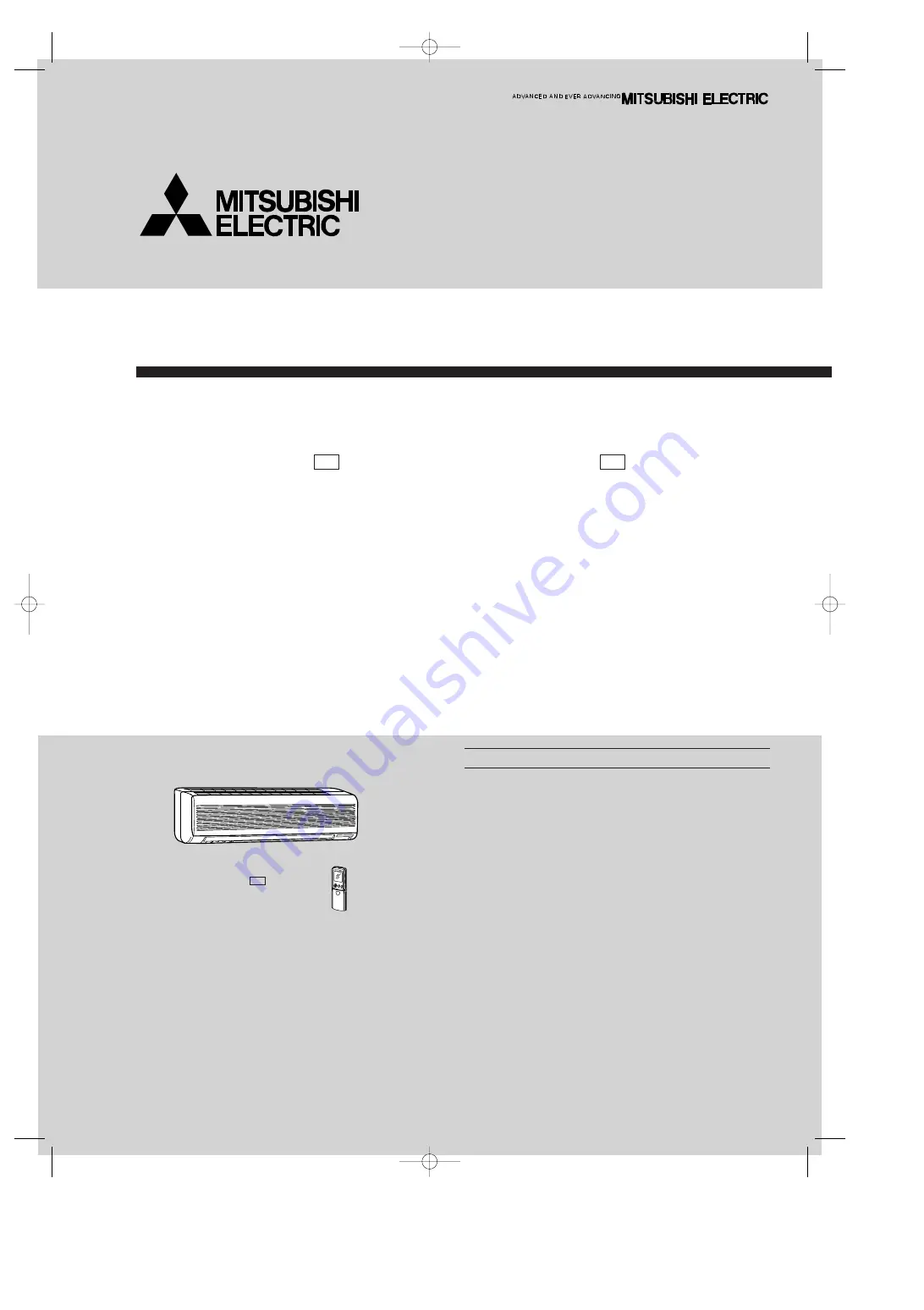 Mitsubishi Electric MS-30SV-A1 Скачать руководство пользователя страница 1