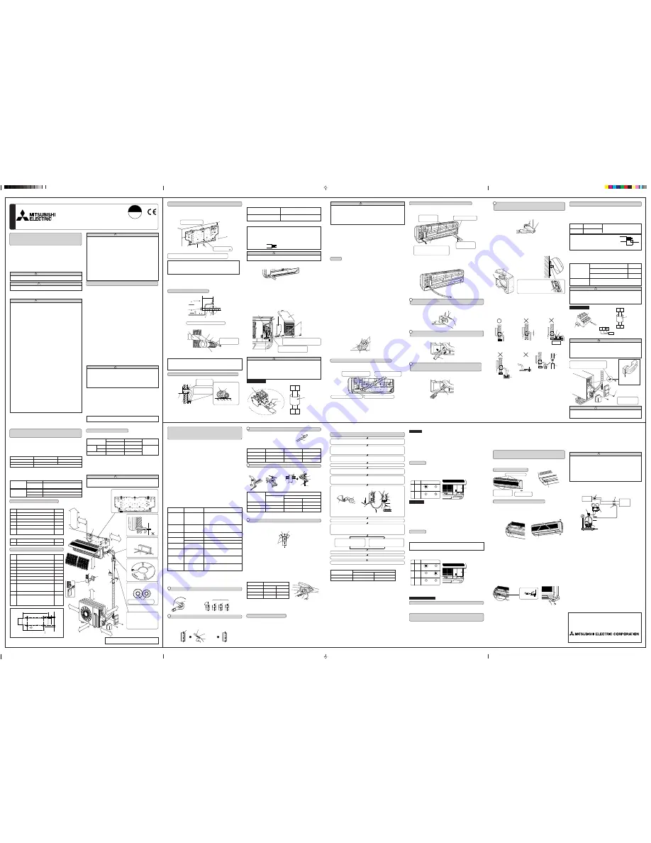 Mitsubishi Electric MS-A30 WV Series Installation Manual Download Page 12