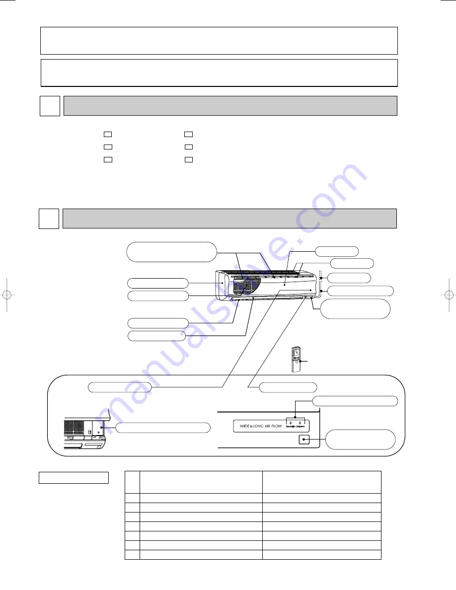 Mitsubishi Electric MSH-GA50VB Скачать руководство пользователя страница 2