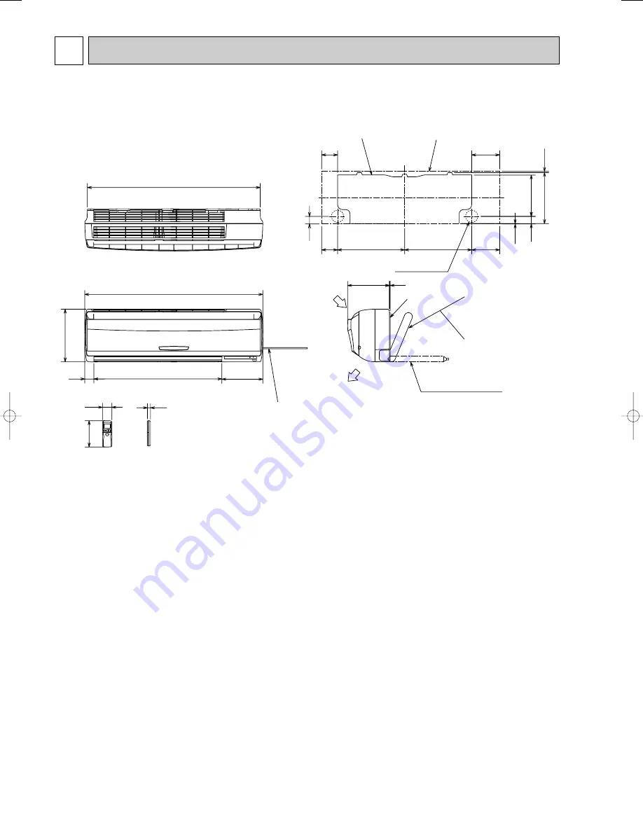 Mitsubishi Electric MSH-GA50VB Скачать руководство пользователя страница 6