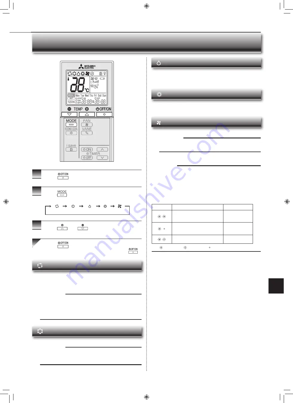 Mitsubishi Electric MSZ-AP15VF Скачать руководство пользователя страница 111