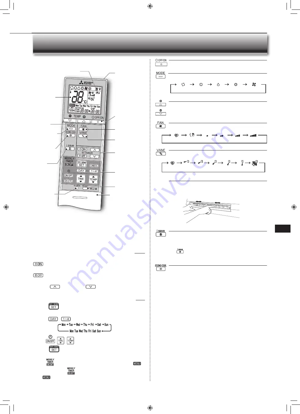 Mitsubishi Electric MSZ-EF18VGB Operating Instructions Manual Download Page 83