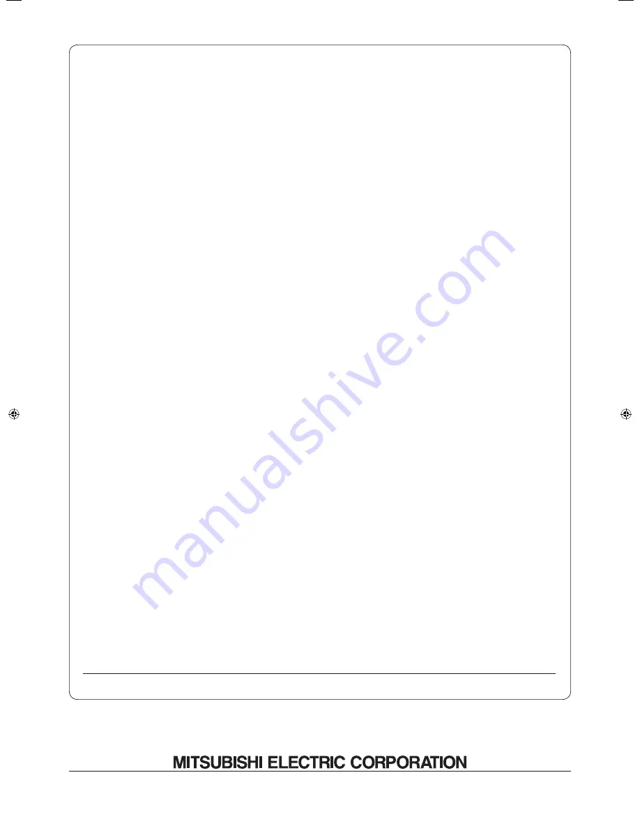 Mitsubishi Electric MSZ-FH25VE Operating Instructions Manual Download Page 15