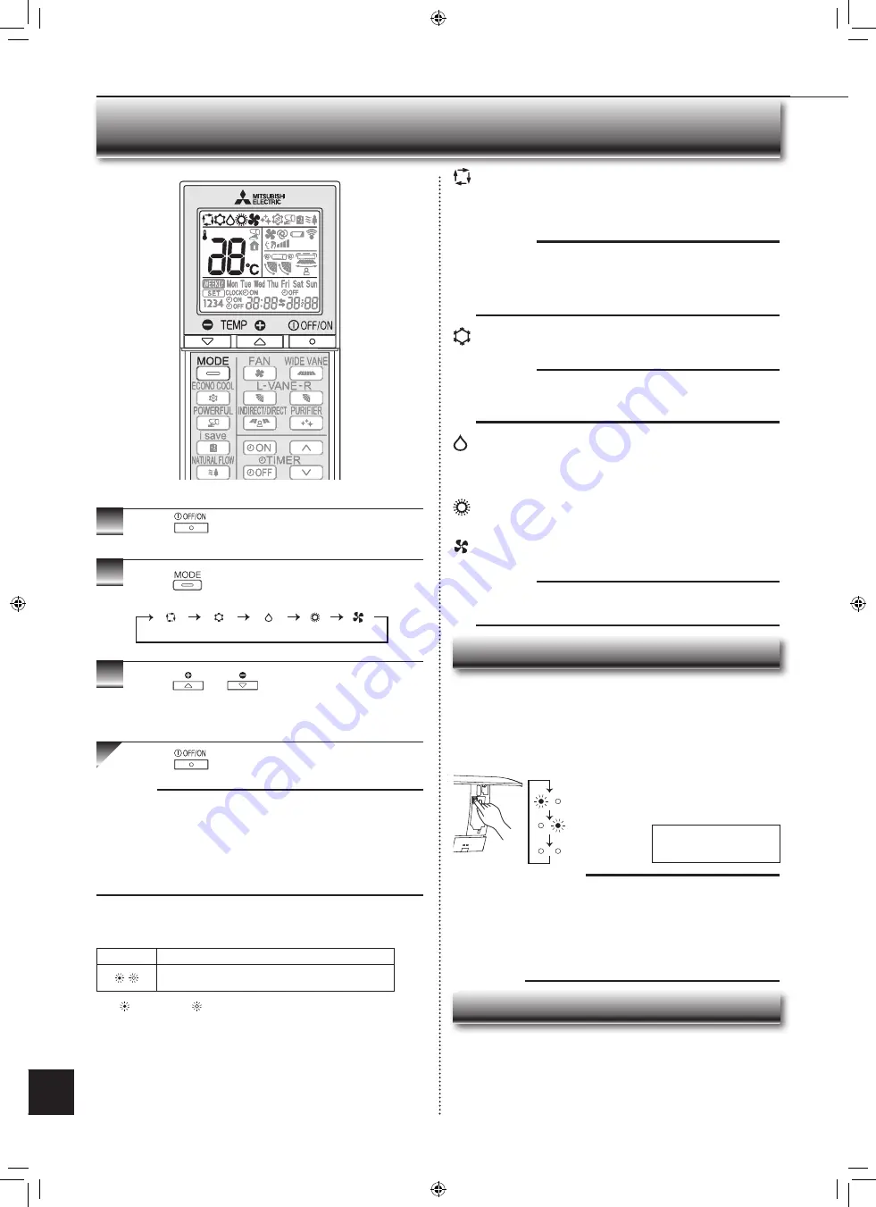 Mitsubishi Electric MSZ-FH25VE2 Operating Instructions Manual Download Page 164